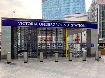 Underground Victoria London