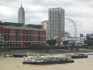 Gabriel's Wharf und Oxo Tower London